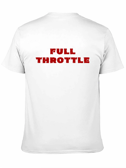 Full Throttle Graphic Tee - Bold Statement Shirt