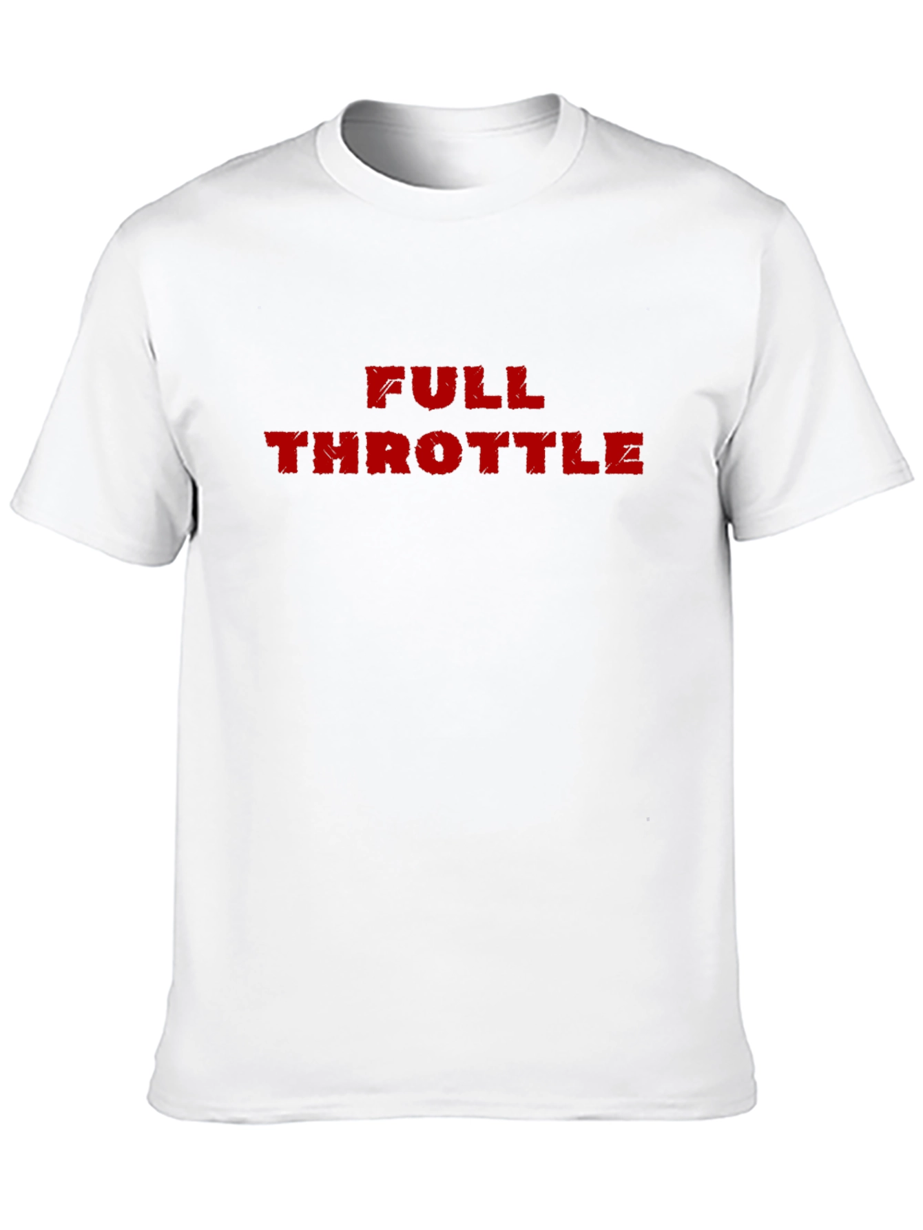 Full Throttle Graphic Tee - Bold Statement Shirt