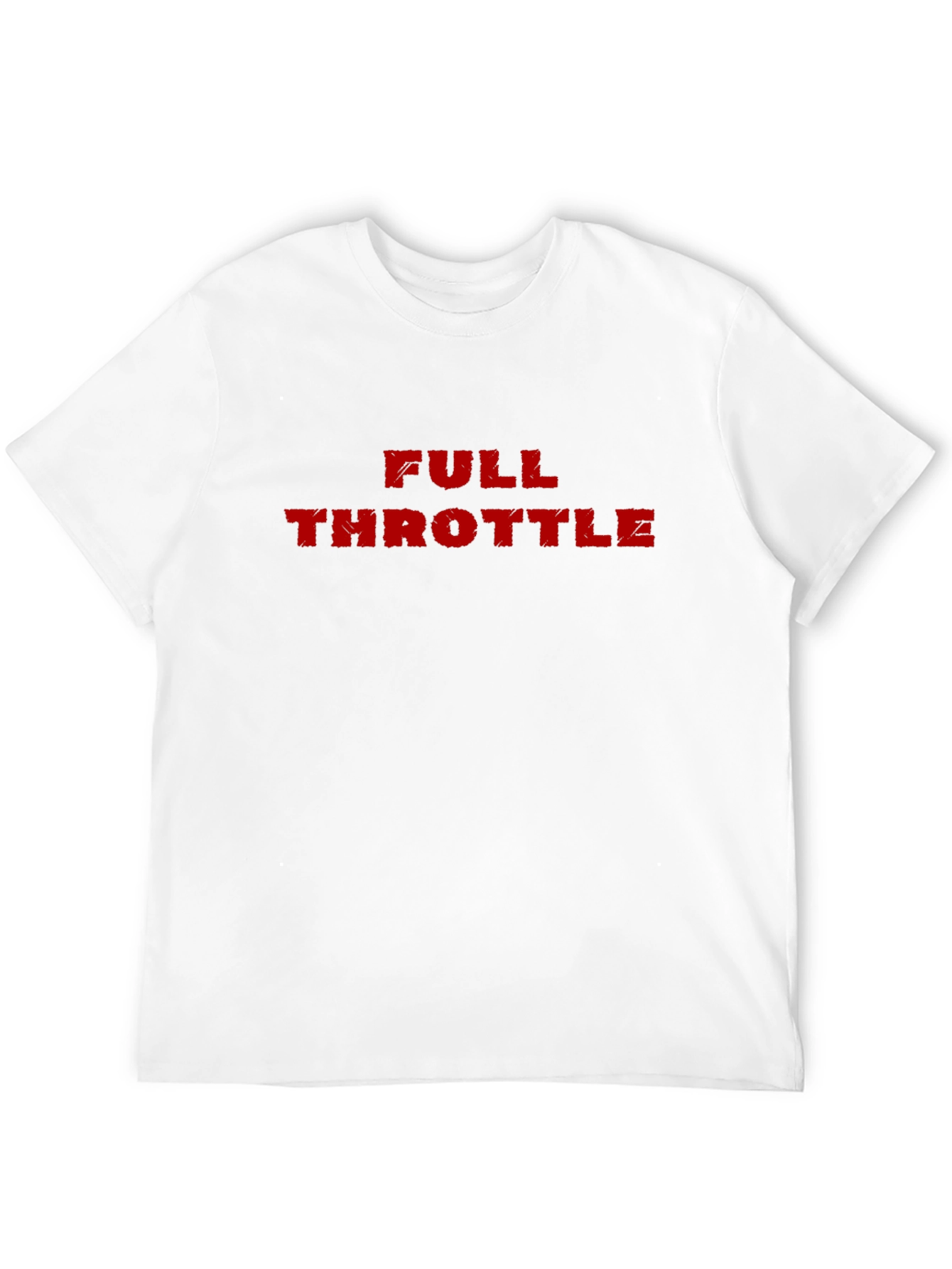 Full Throttle Graphic Tee - Bold Statement Shirt