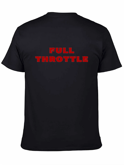 Full Throttle Graphic Tee - Bold Statement Shirt