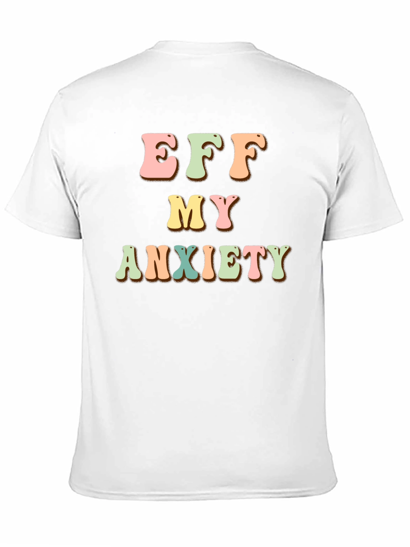 Eff My Anxiety Retro Graphic Tee