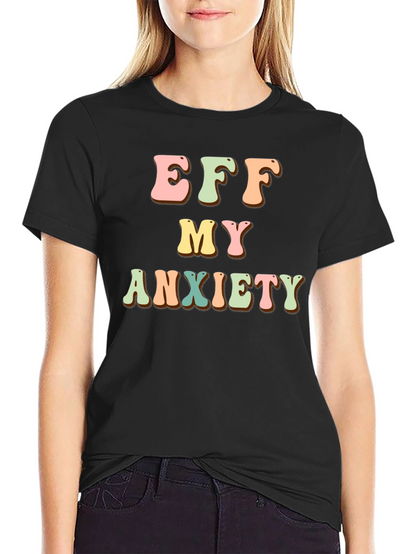 Eff My Anxiety Retro Graphic Tee