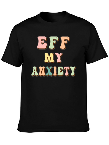 Eff My Anxiety Retro Graphic Tee