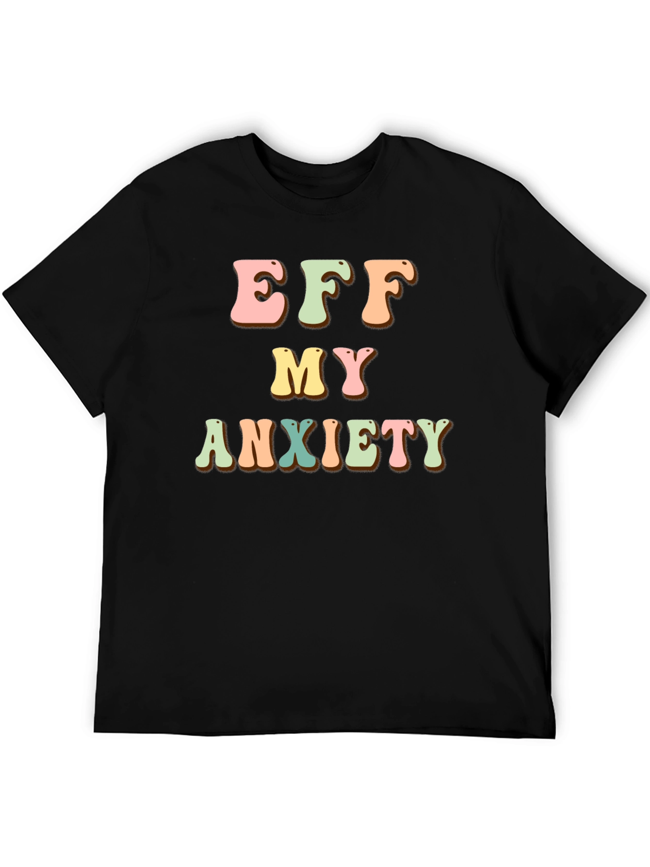 Eff My Anxiety Retro Graphic Tee