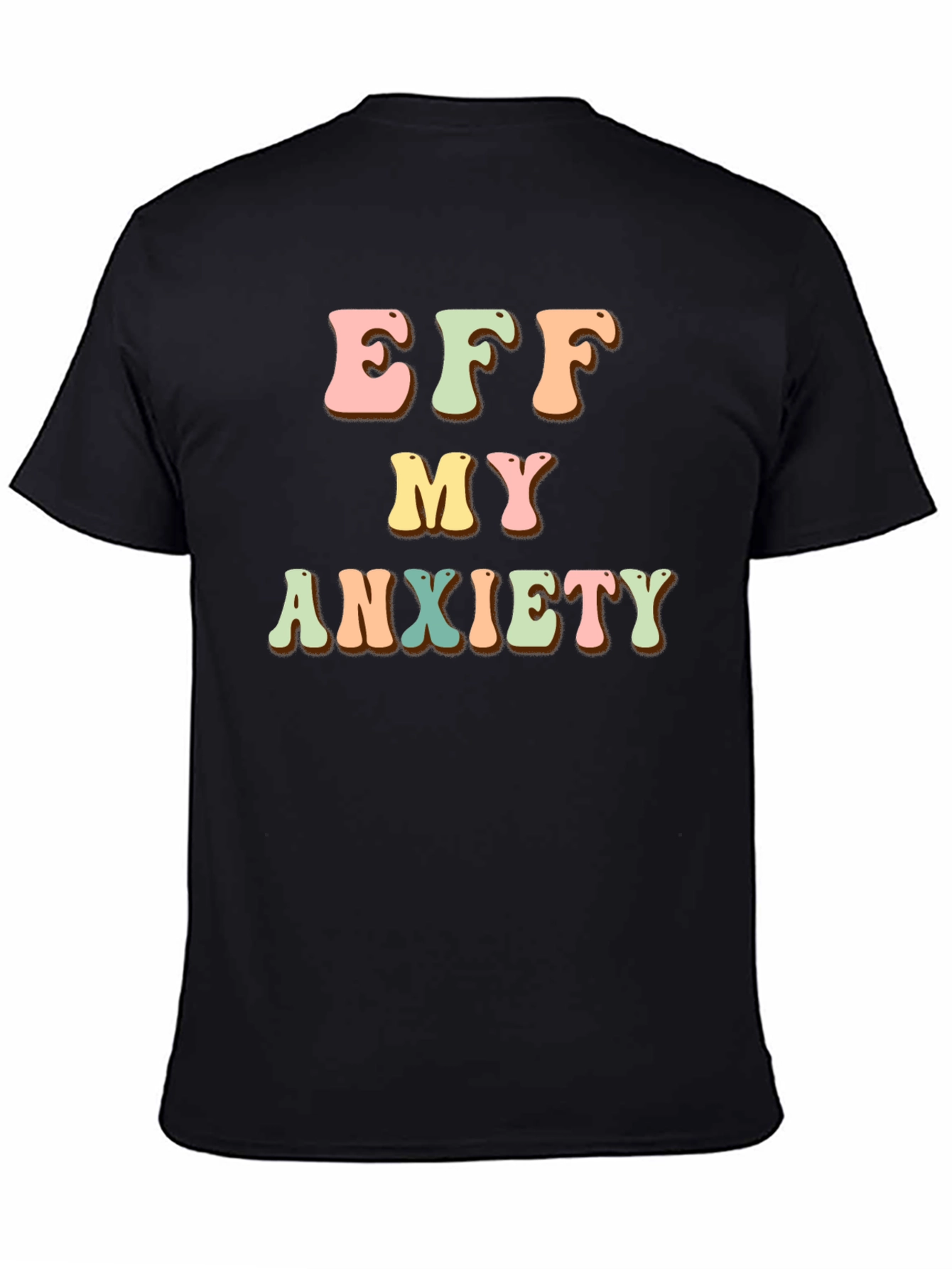 Eff My Anxiety Retro Graphic Tee