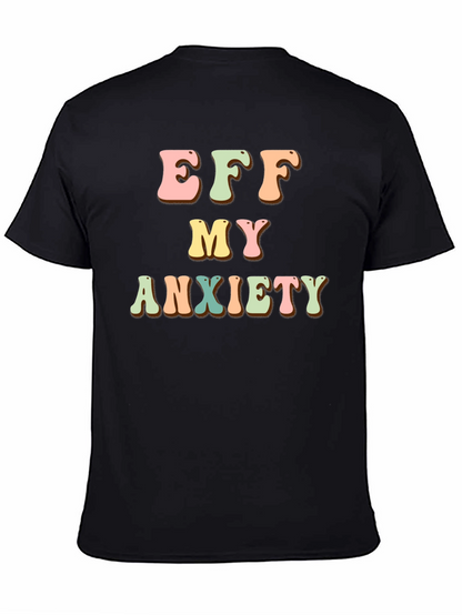 Eff My Anxiety Retro Graphic Tee