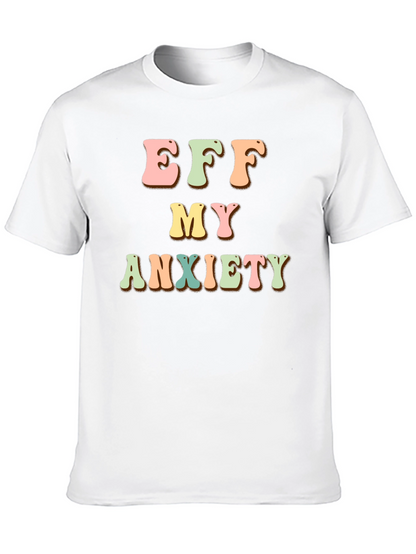 Eff My Anxiety Retro Graphic Tee
