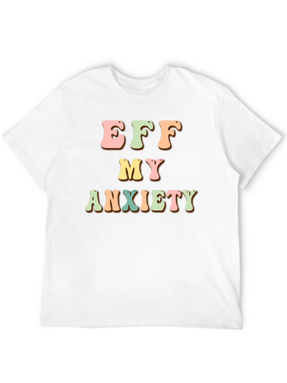 Eff My Anxiety Retro Graphic Tee