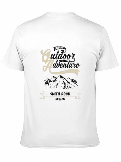 Outdoor Adventure Smith Rock Oregon Graphic Tee