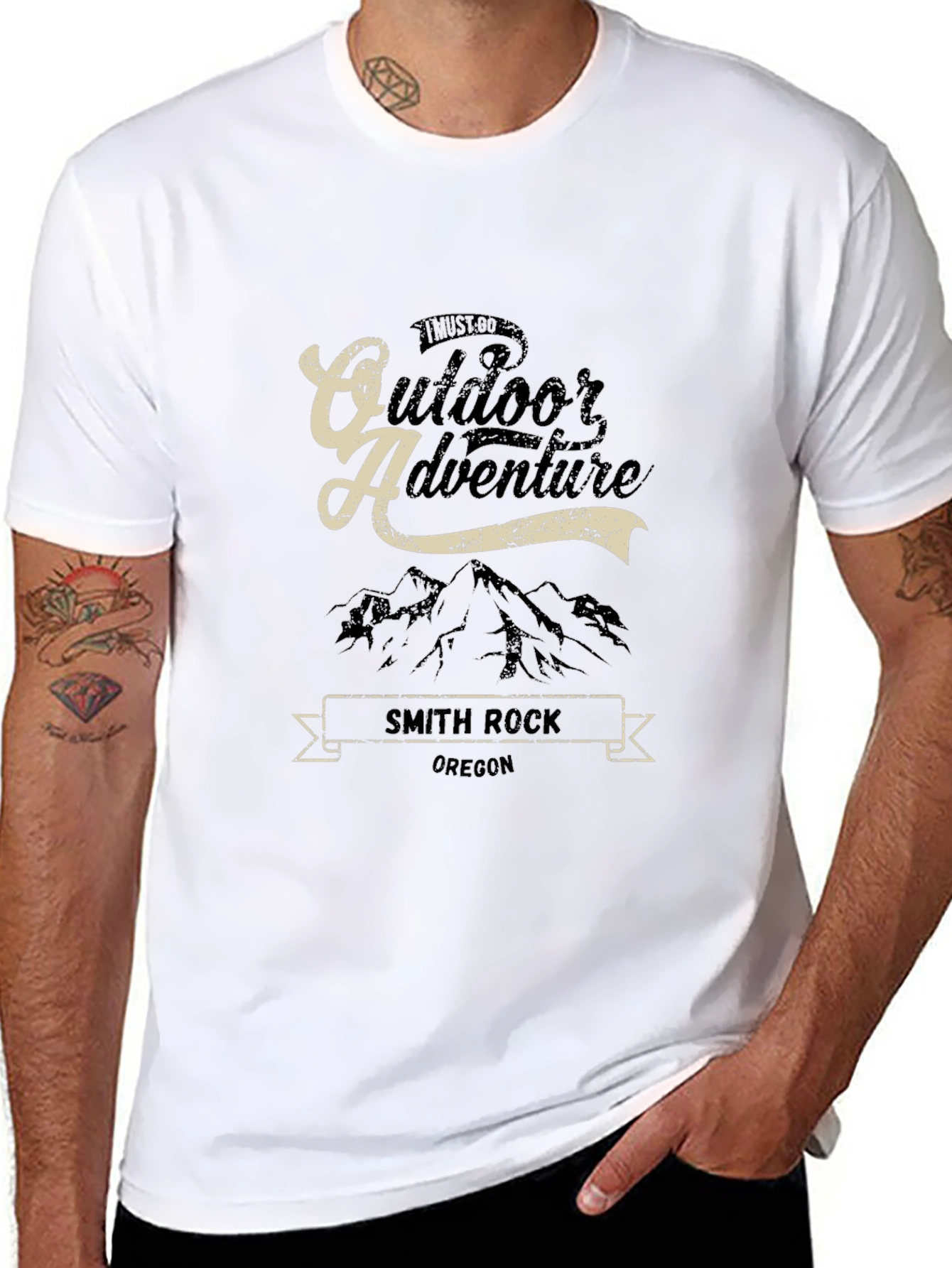 Outdoor Adventure Smith Rock Oregon Graphic Tee