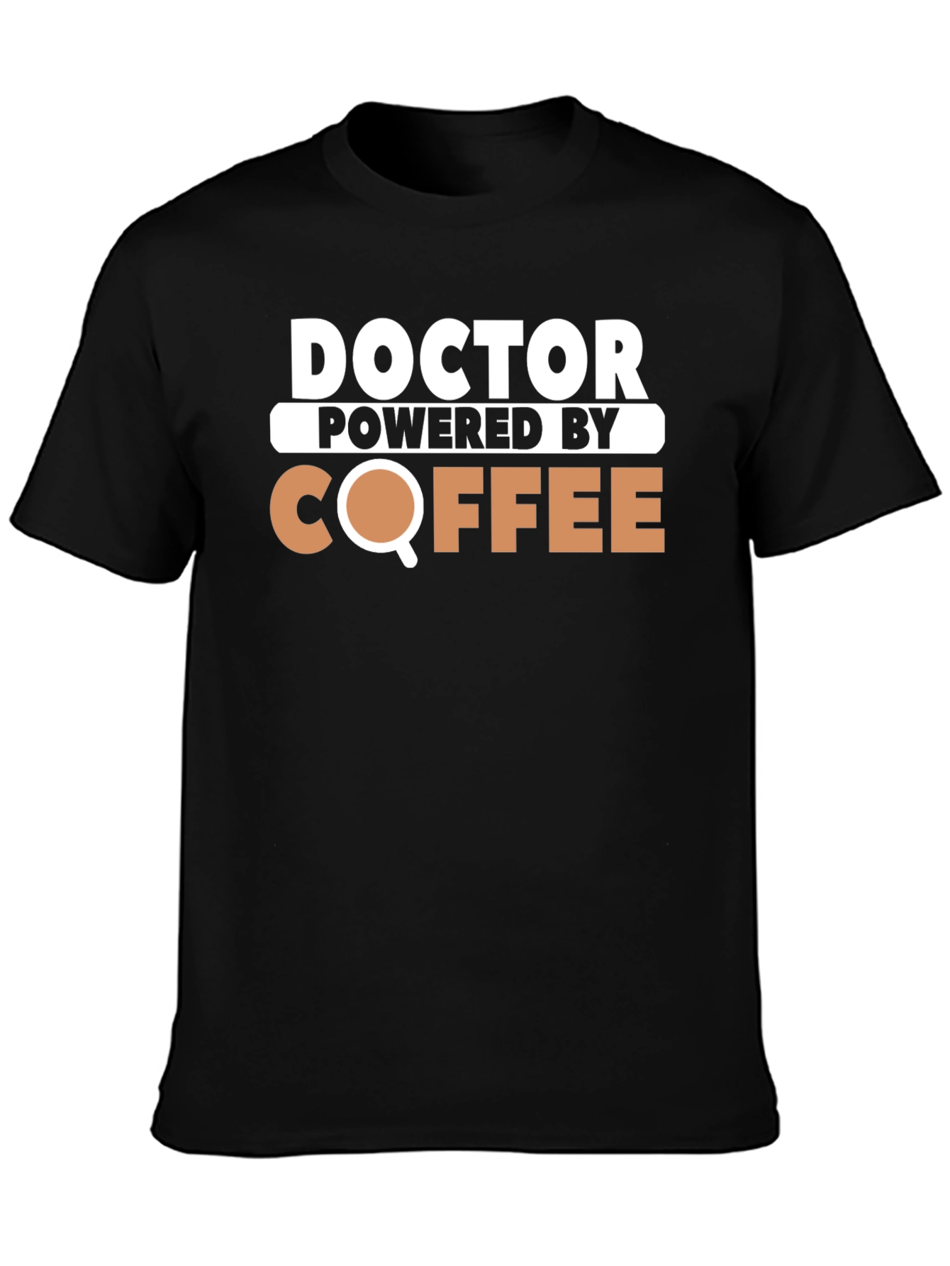 Doctor Powered By Coffee T-Shirt