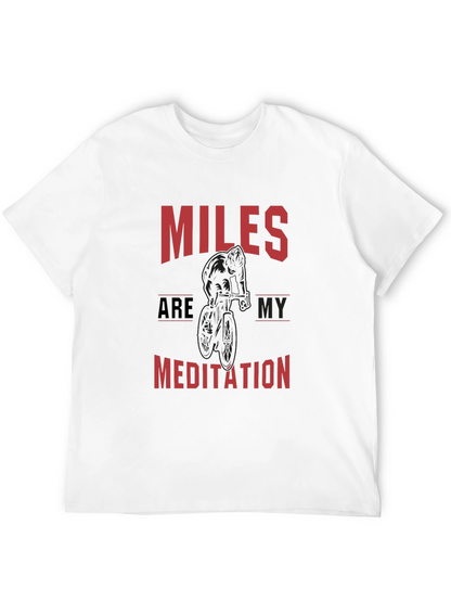 Miles are My Meditation Graphic Tee