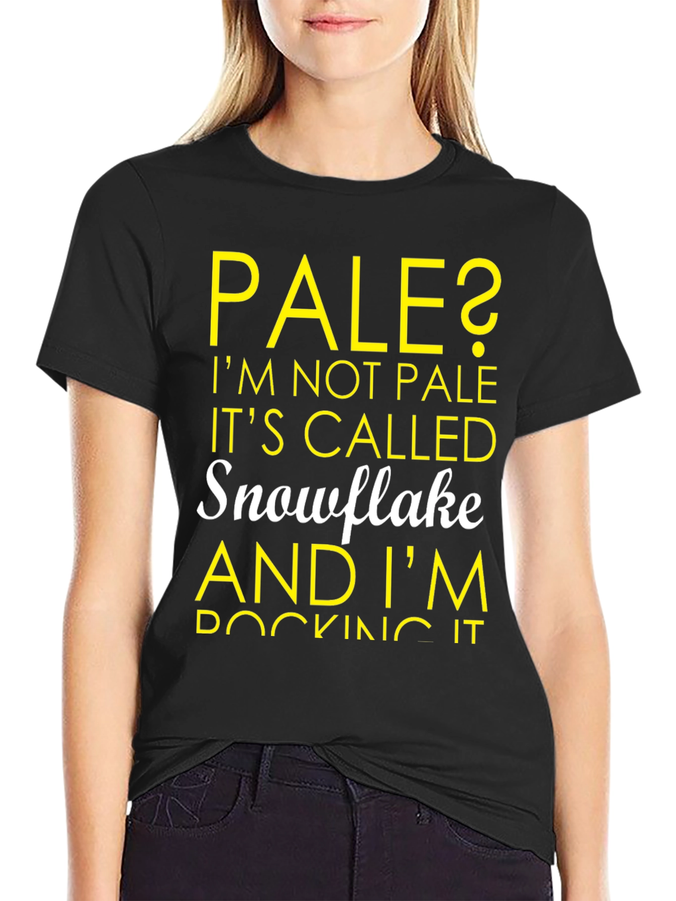 Pale? Snowflake T-Shirt