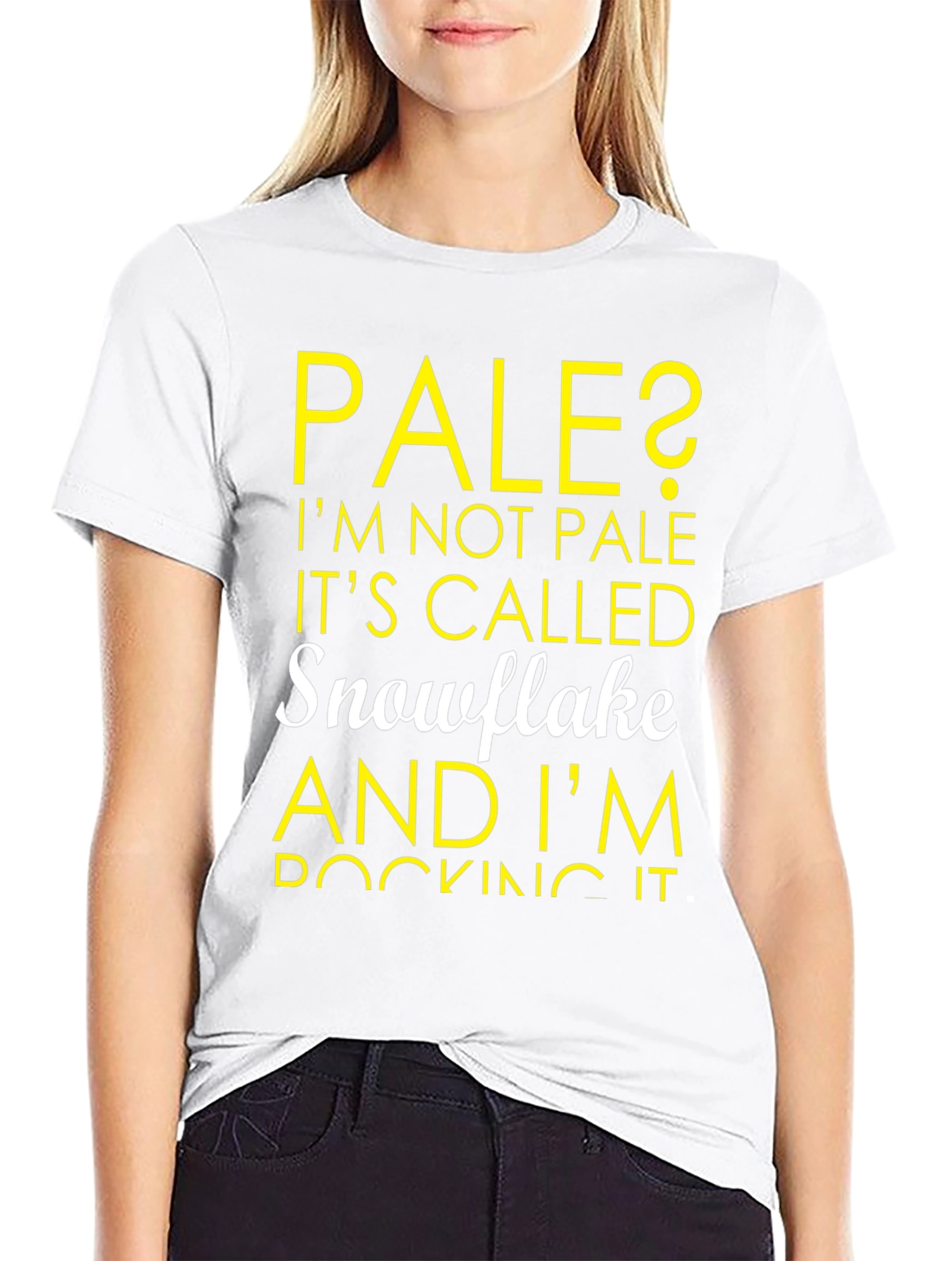 Pale? Snowflake T-Shirt