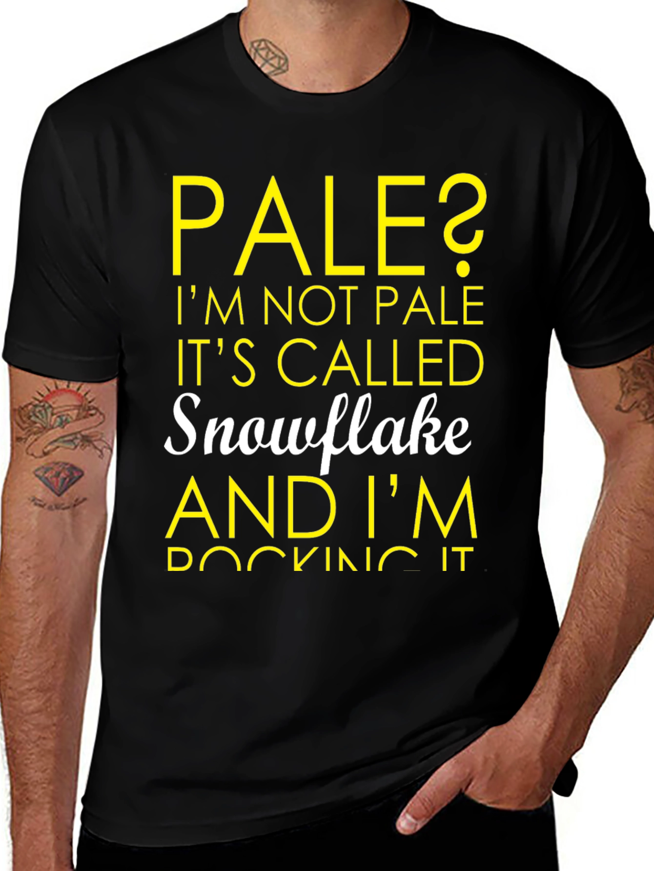 Pale? Snowflake T-Shirt