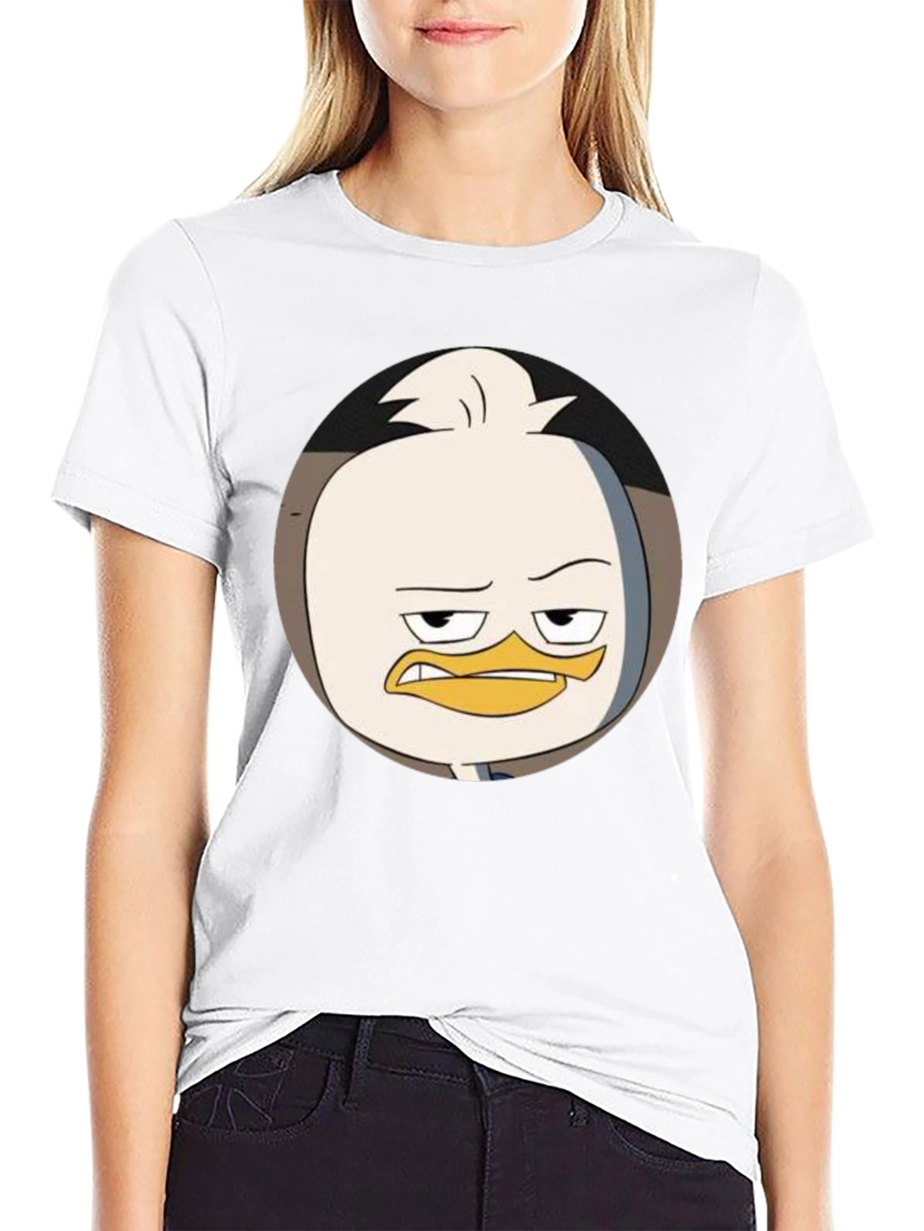 Huey Duck T-Shirt -  Cartoon Character Tee