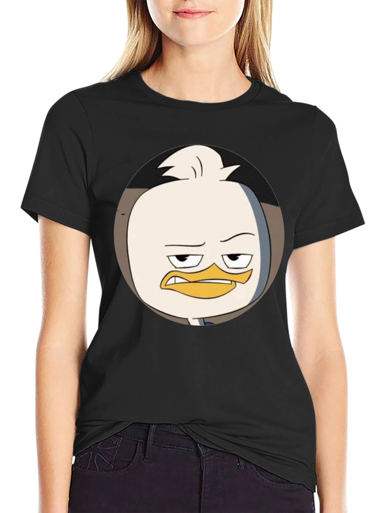 Huey Duck T-Shirt -  Cartoon Character Tee