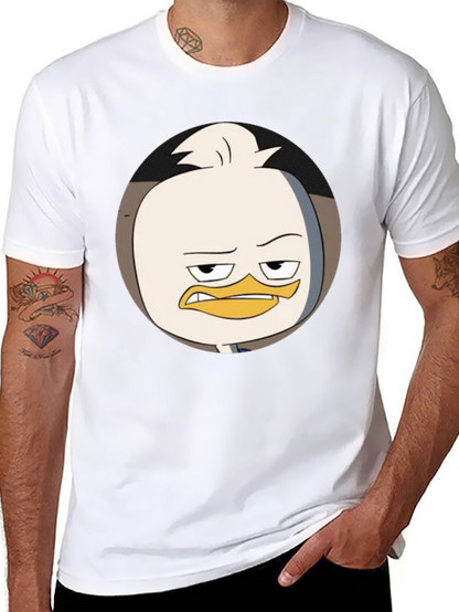 Huey Duck T-Shirt -  Cartoon Character Tee
