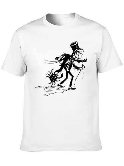 Mad Scientist Graphic Print T-Shirt