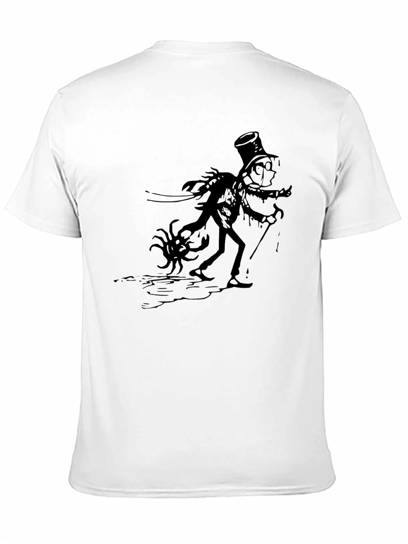 Mad Scientist Graphic Print T-Shirt