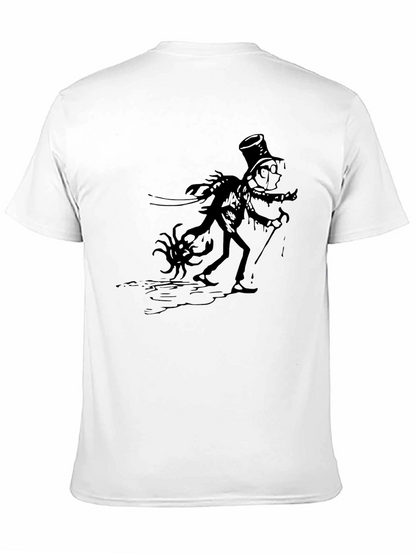 Mad Scientist Graphic Print T-Shirt