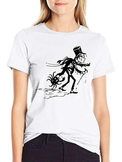 Mad Scientist Graphic Print T-Shirt