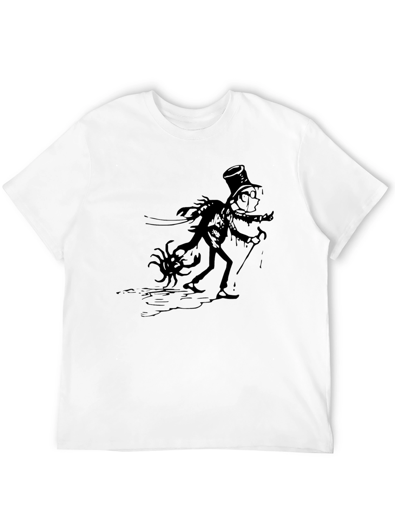 Mad Scientist Graphic Print T-Shirt