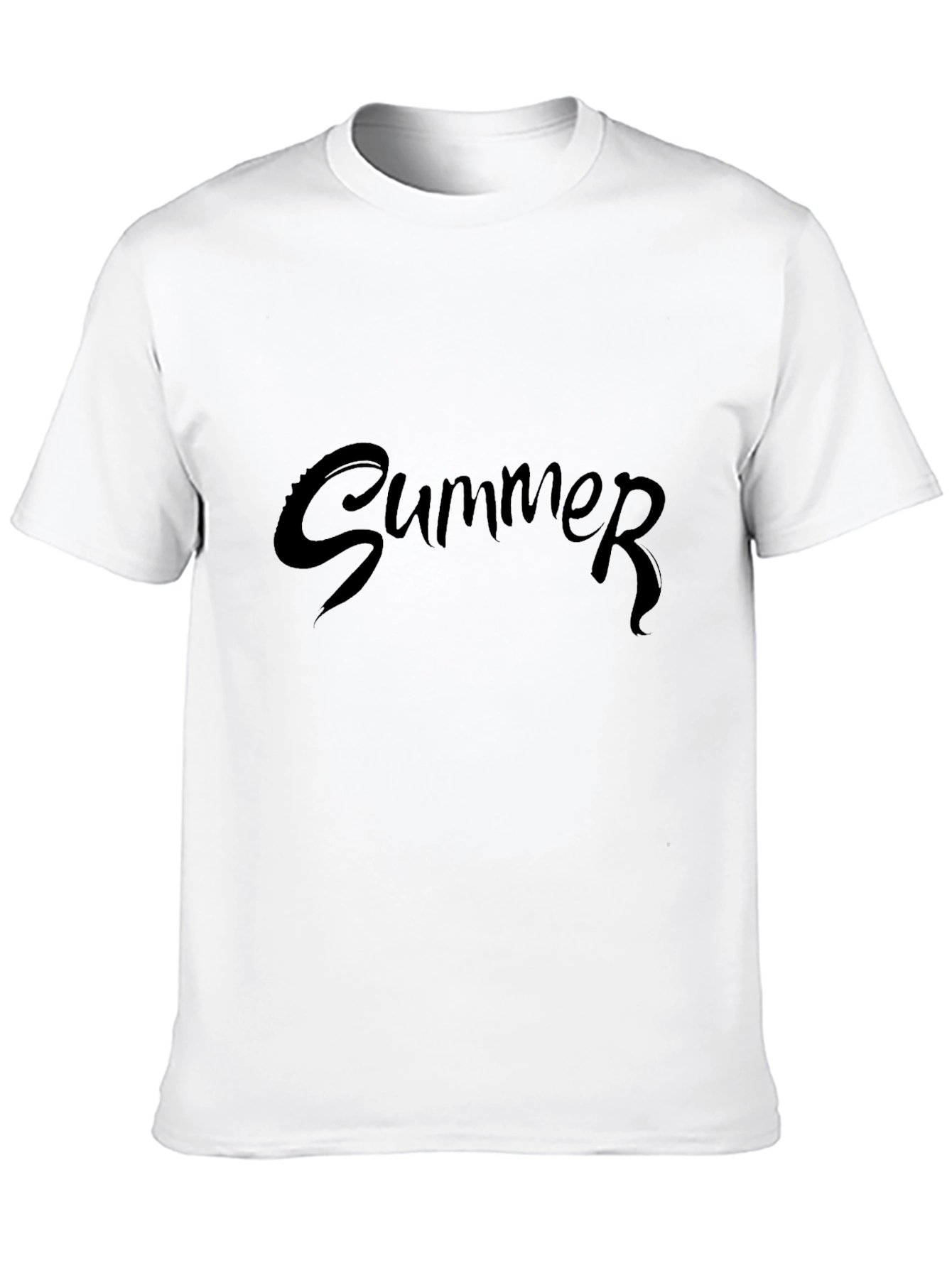 Summer T-Shirt - Black Tee - Casual Wear