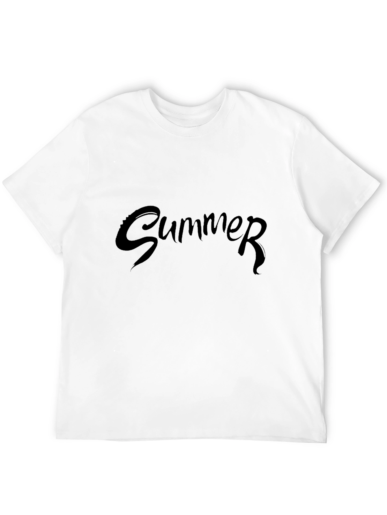 Summer T-Shirt - Black Tee - Casual Wear