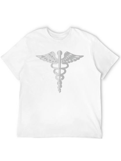 Caduceus Symbol Black T-Shirt