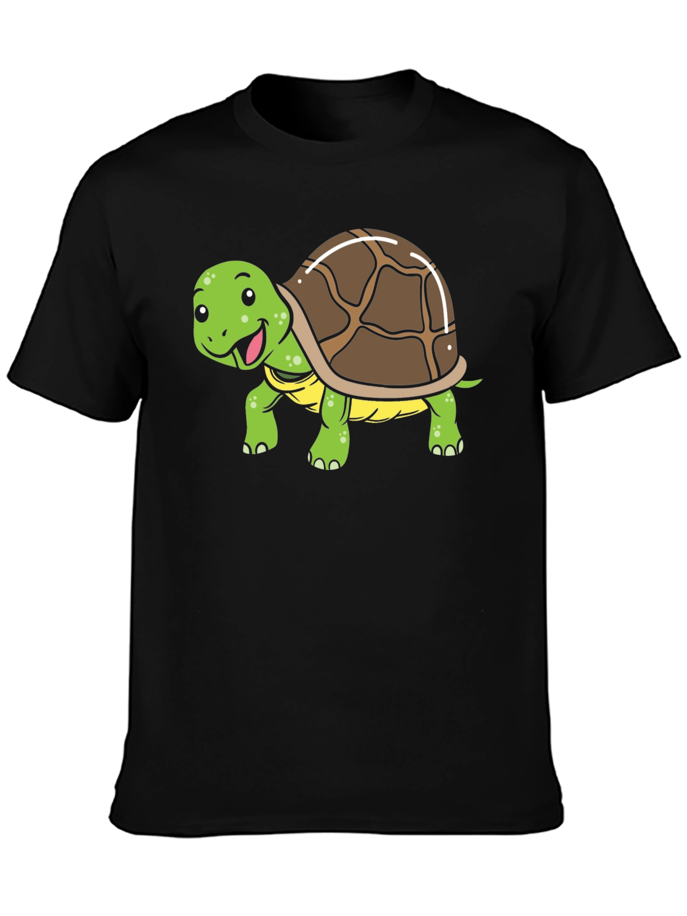Cute Turtle Graphic T-Shirt