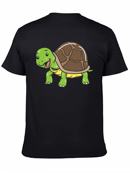Cute Turtle Graphic T-Shirt