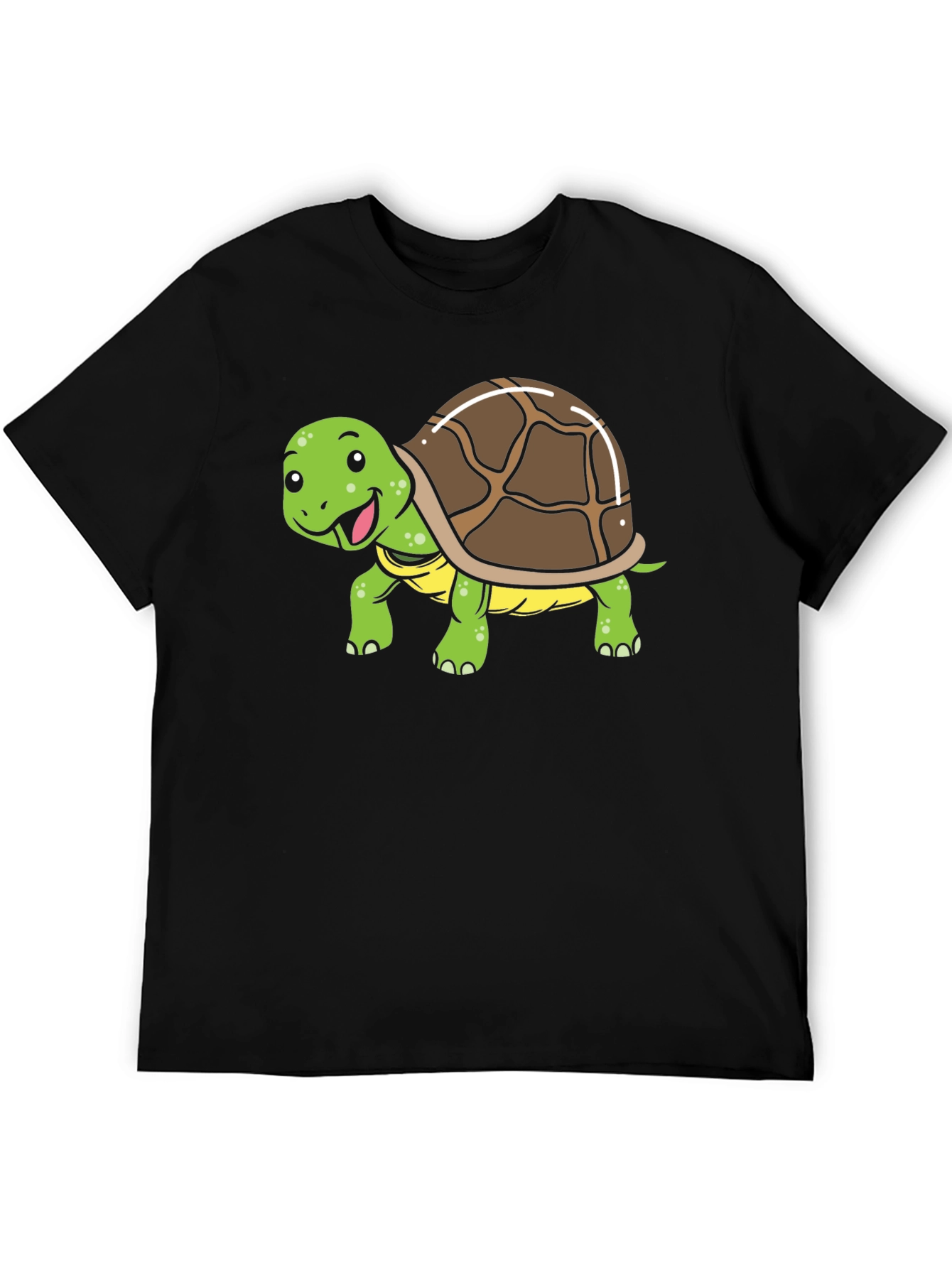 Cute Turtle Graphic T-Shirt
