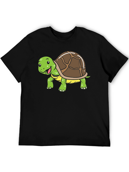Cute Turtle Graphic T-Shirt