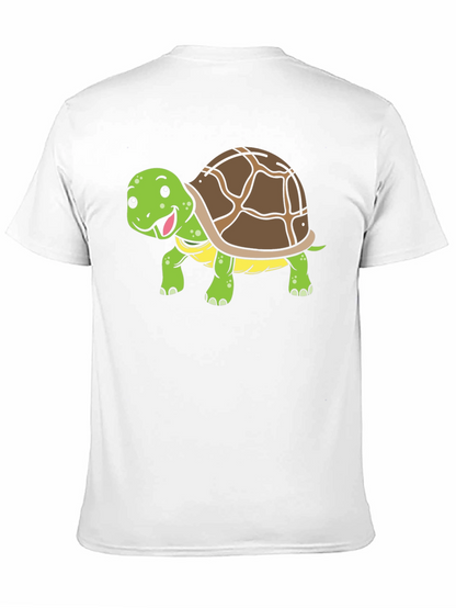 Cute Turtle Graphic T-Shirt
