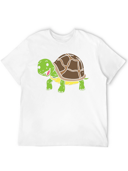 Cute Turtle Graphic T-Shirt