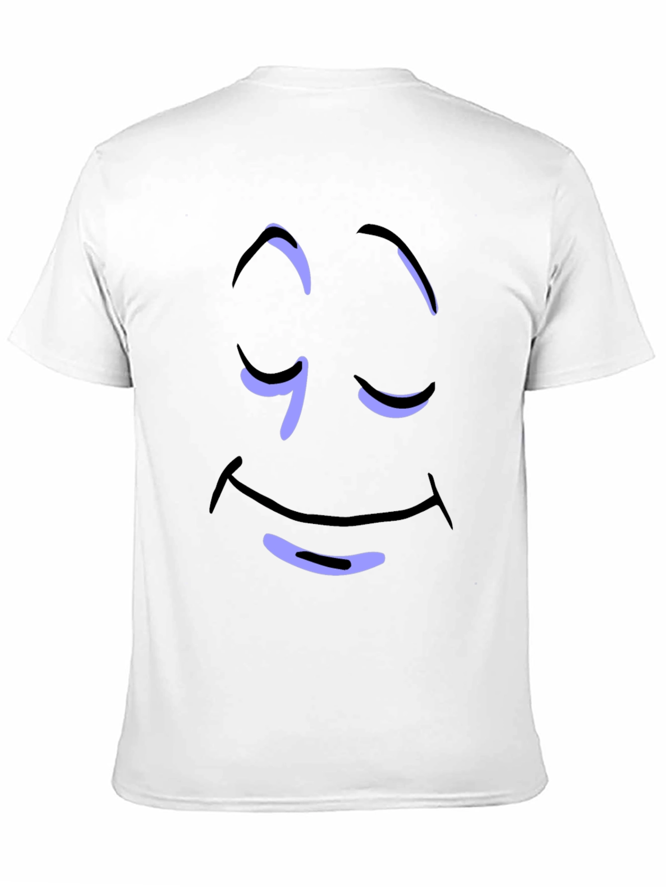 Relaxed Smiley Face Graphic Tee