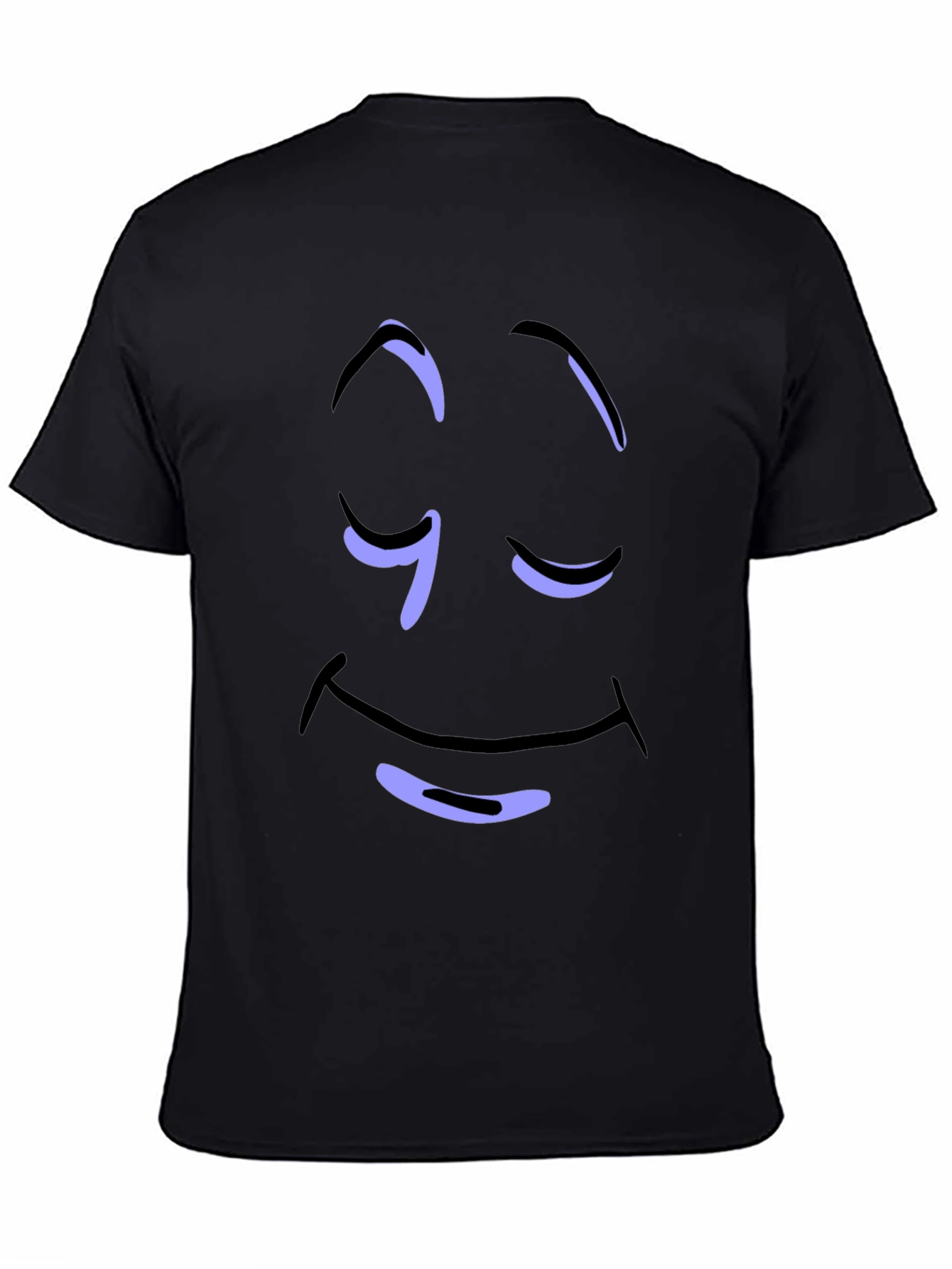 Relaxed Smiley Face Graphic Tee