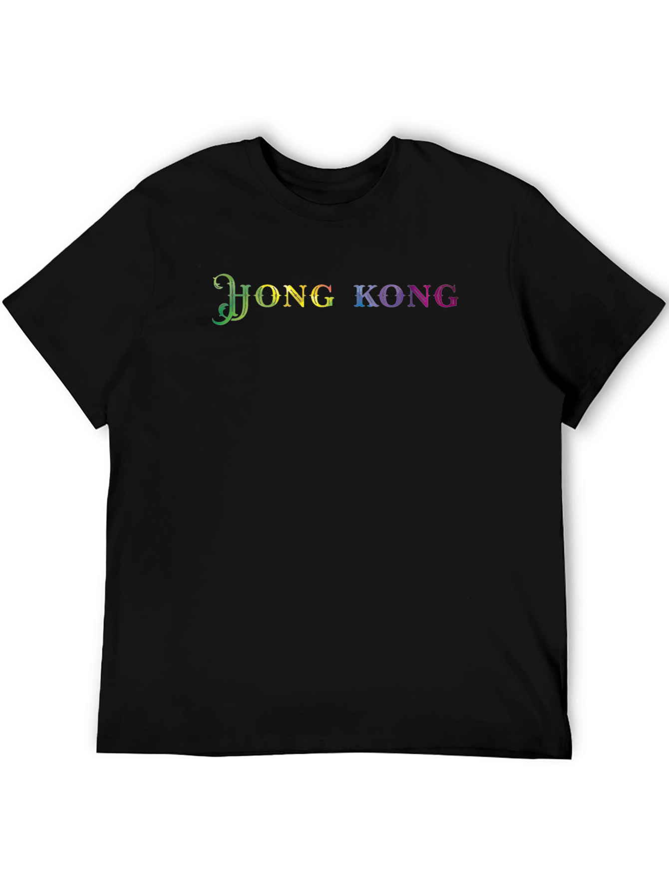 Rainbow Hong Kong Graphic Tee