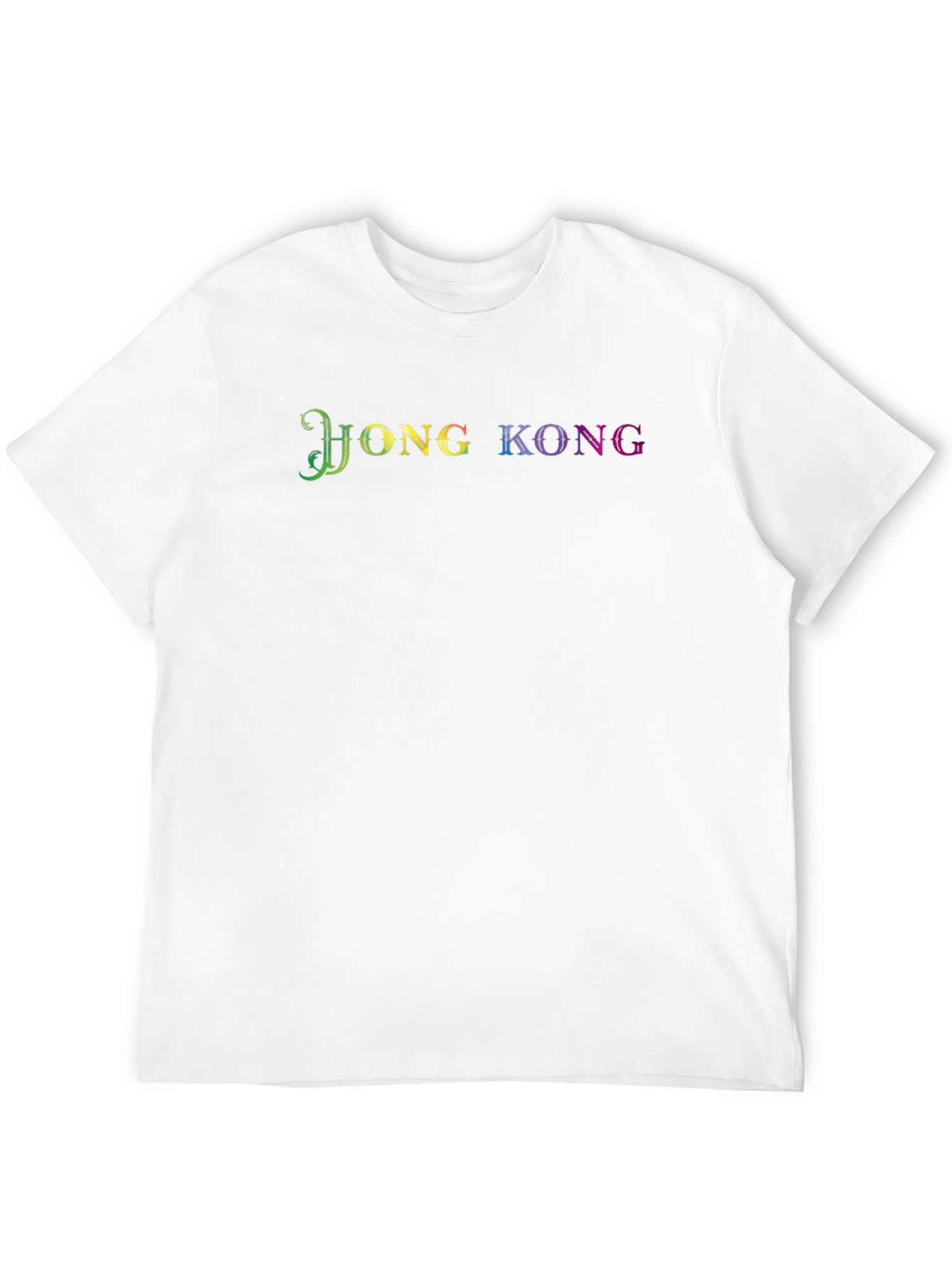 Rainbow Hong Kong Graphic Tee
