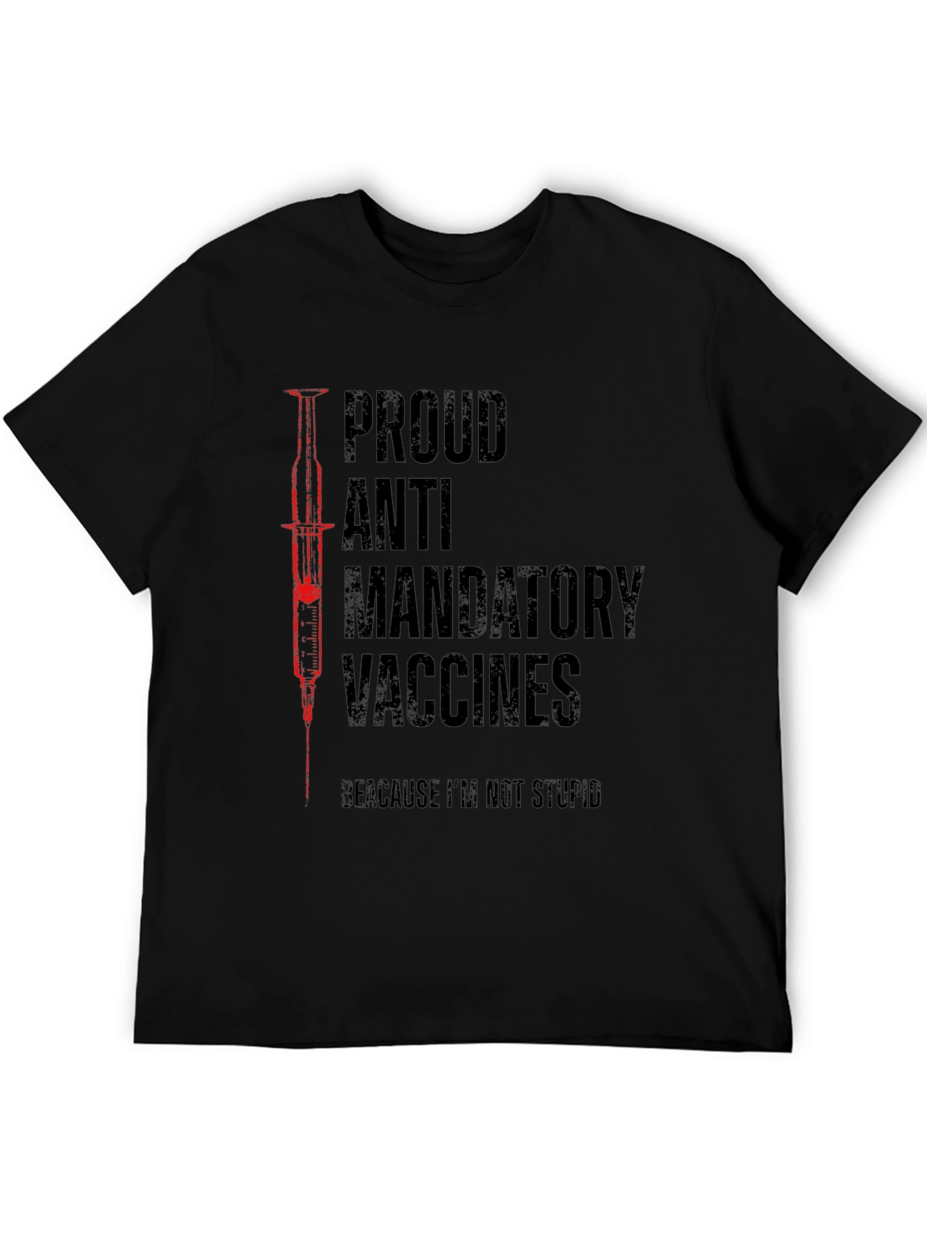 Proud Anti Mandatory Vaccines T-Shirt