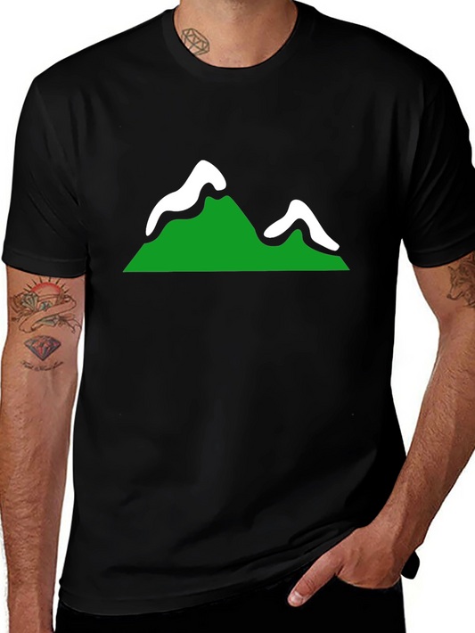 Mountain Graphic Tee - Nature Adventure Shirt