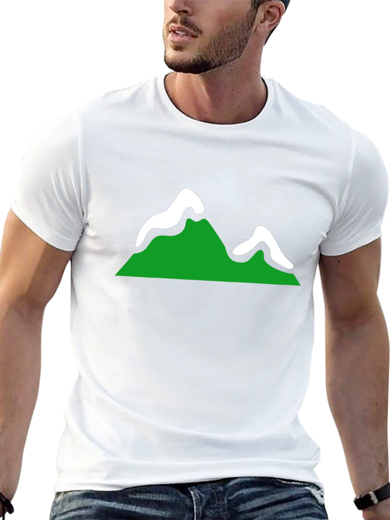Mountain Graphic Tee - Nature Adventure Shirt