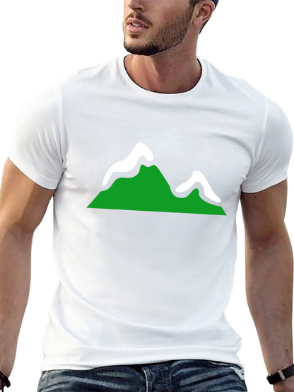 Mountain Graphic Tee - Nature Adventure Shirt