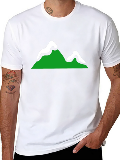 Mountain Graphic Tee - Nature Adventure Shirt