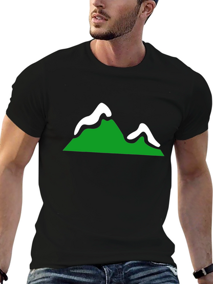 Mountain Graphic Tee - Nature Adventure Shirt