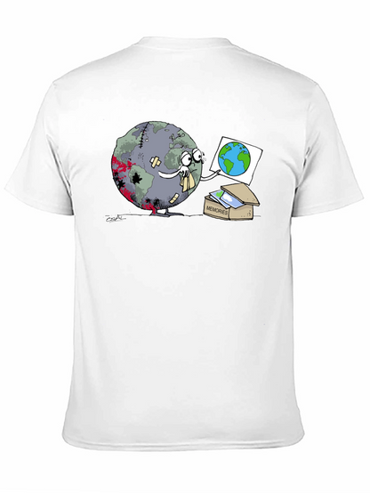 Earth Memories T-Shirt - Black Graphic Tee