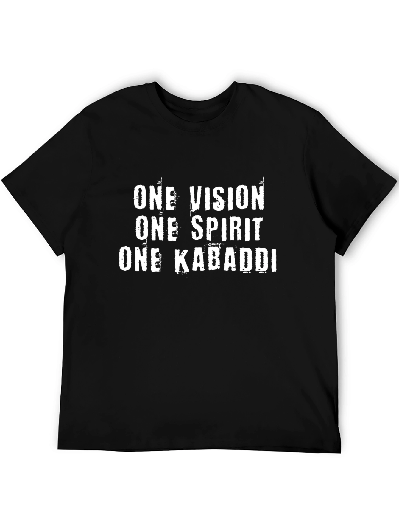 Kabaddi T-Shirt: One Vision One Spirit
