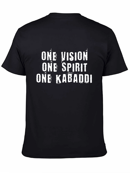 Kabaddi T-Shirt: One Vision One Spirit