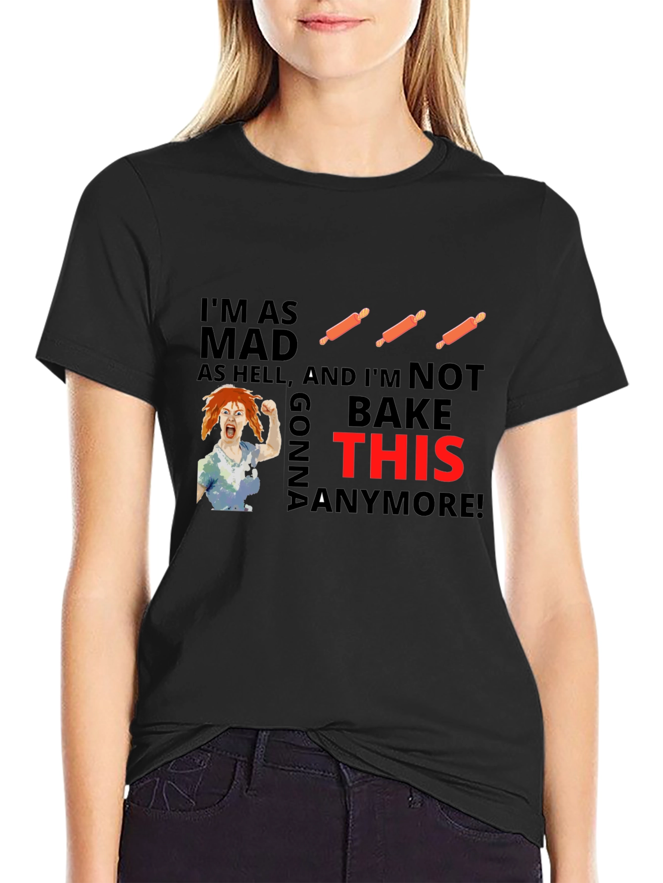 Mad Baker T-Shirt - Funny Baking Tee